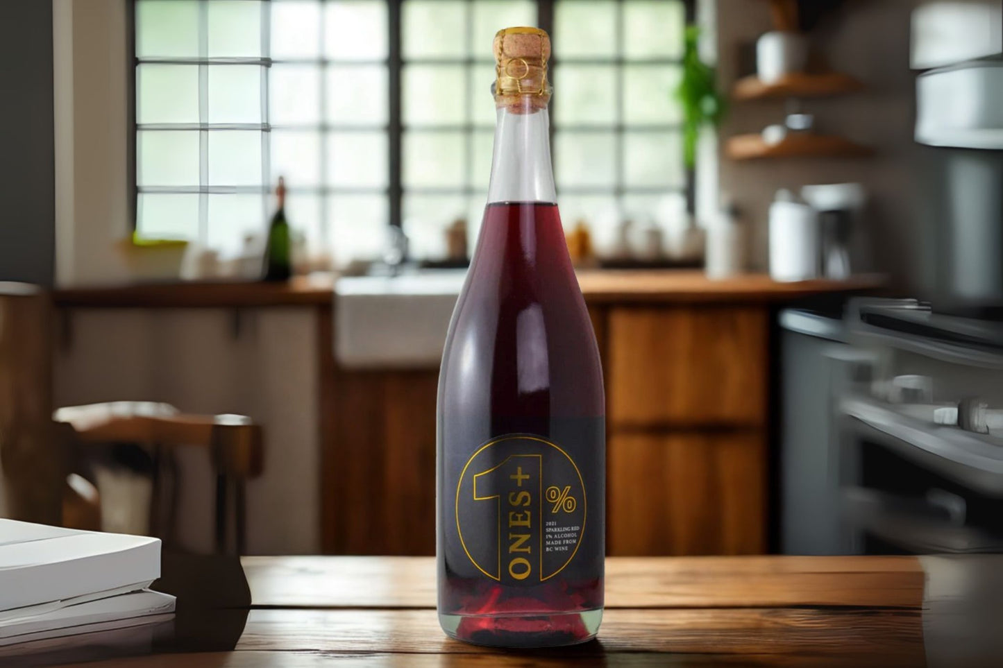 Sugar-Free Non-Alcoholic Sparkling Red Wine (750 ml)