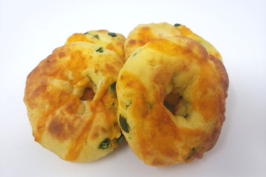 Keto Bagel Cheddar Jalapeno  - 4 pack