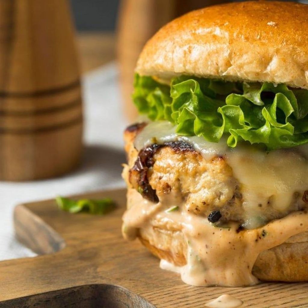 Keto Chicken Burger