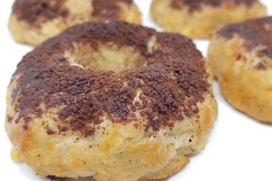 Keto Cinnamon Sugar (No Sugar) Bagels - 4 pack
