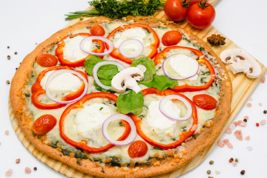 Keto Pesto Pizza