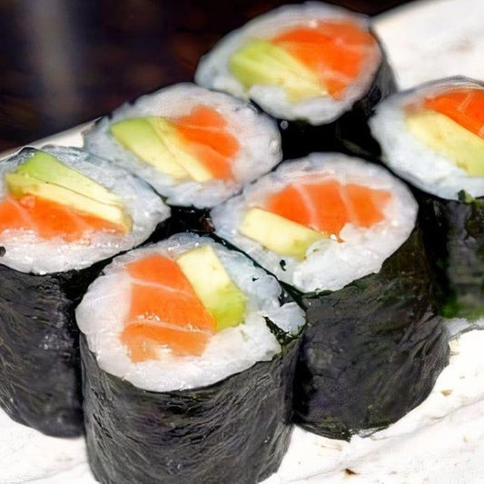 Keto Salmon Sushi Roll (8 pcs.)