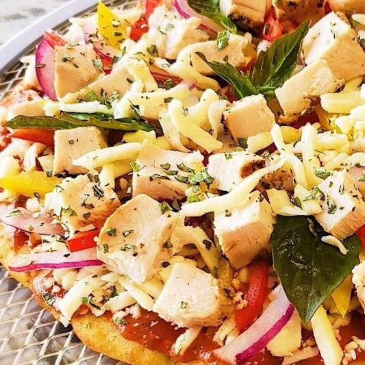 Local Free Range Grilled Chicken Pizza 9" - Ready To Cook