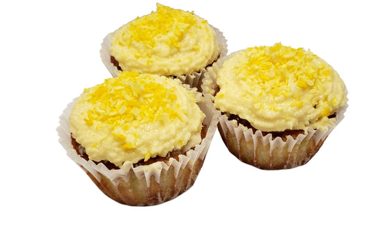 Keto Lemon Cupcakes